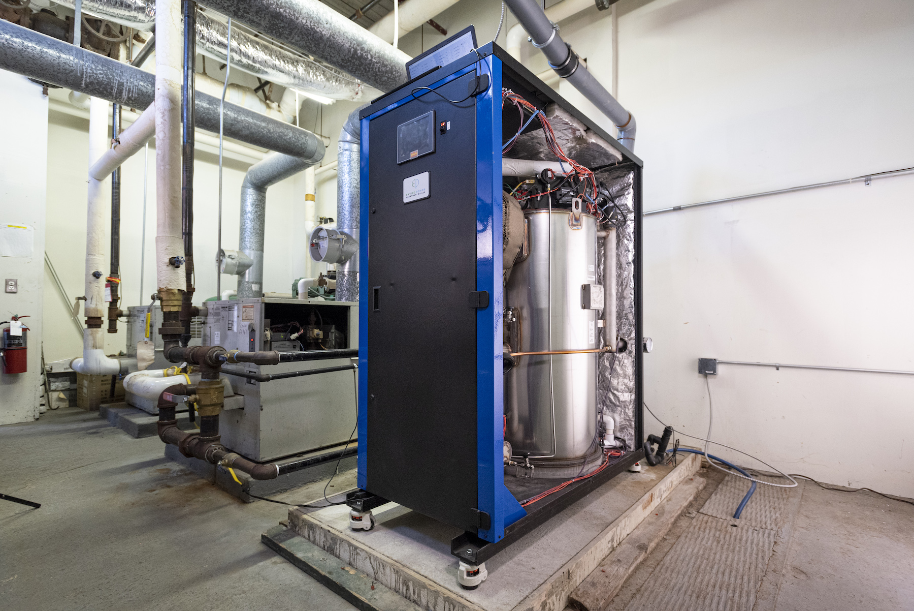 Turning lost heat to energy is what sets this HVAC boiler apart